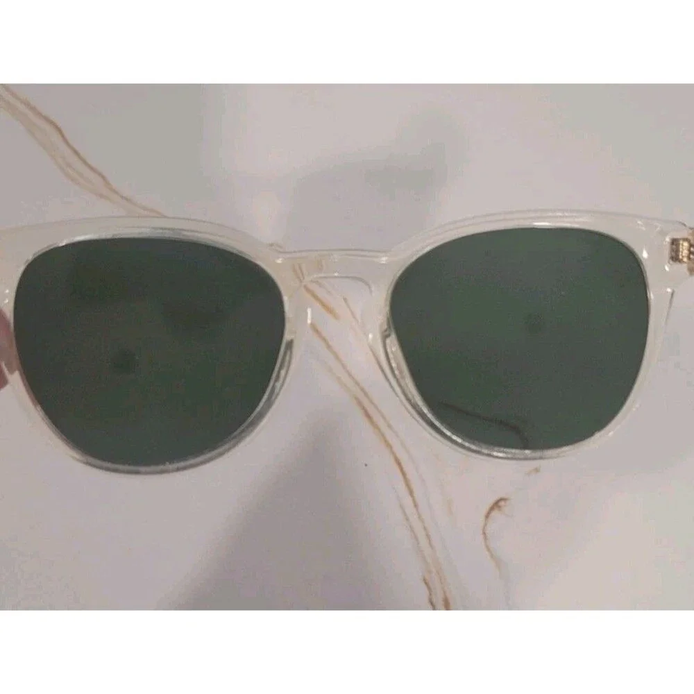 BURBERRY Men's Clear Frame Sunglasses Gold Inlay B 4310-F 3852 71 145